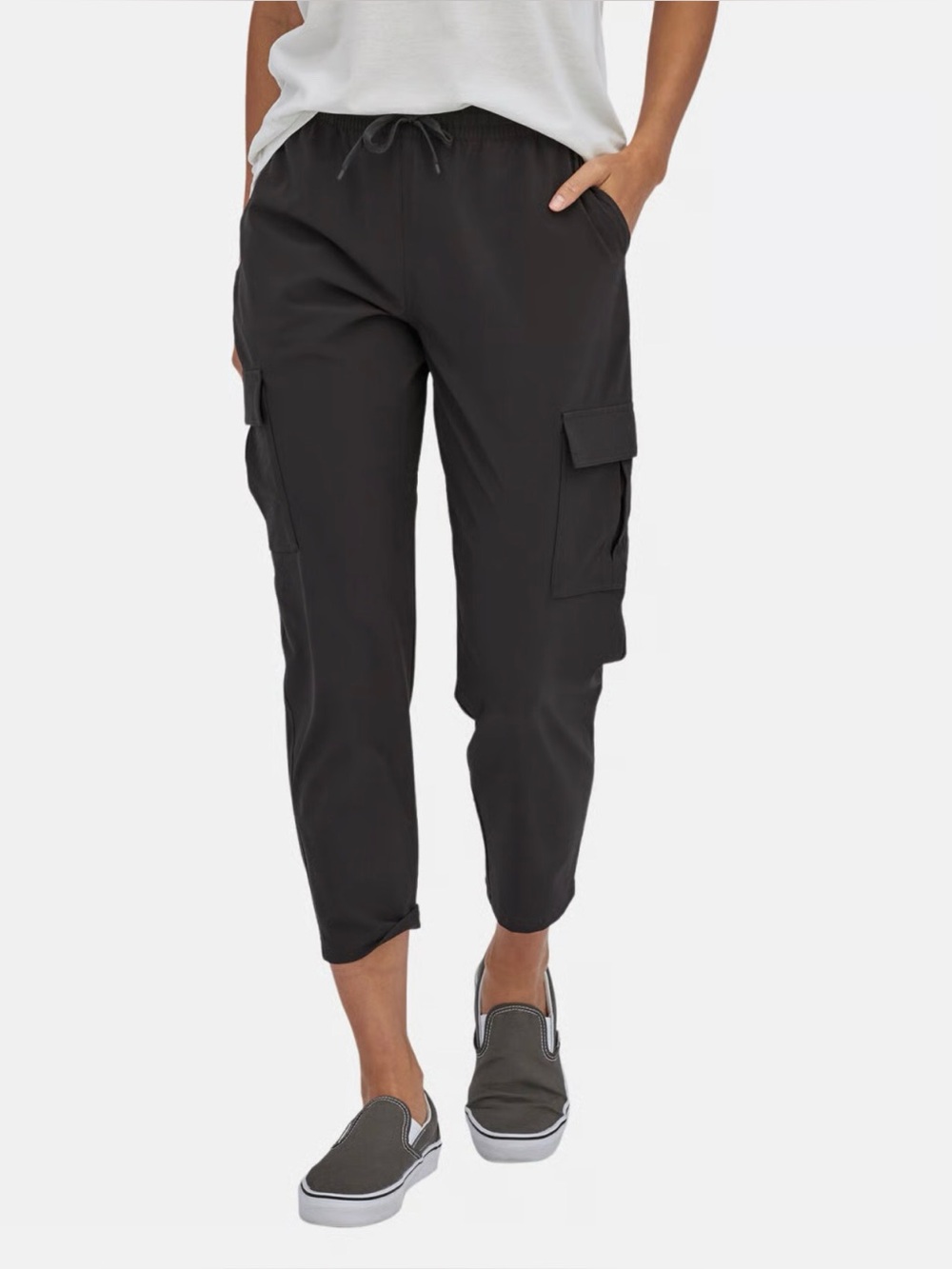 Patagonia Fleetwith Pants Women’s XS Ink Black Gorpcore Hiking Camping Outdoor